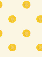 'rising Sun' Wallpaper By Tea Collection - Cream