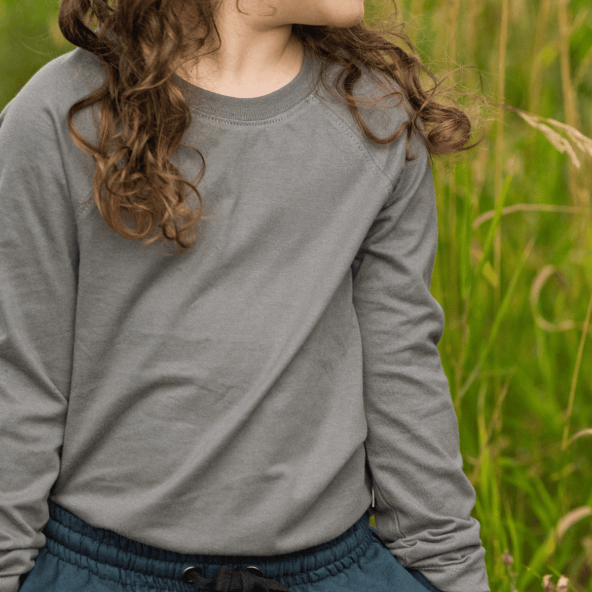 River Long Sleeve T-shirt - Hunter Green