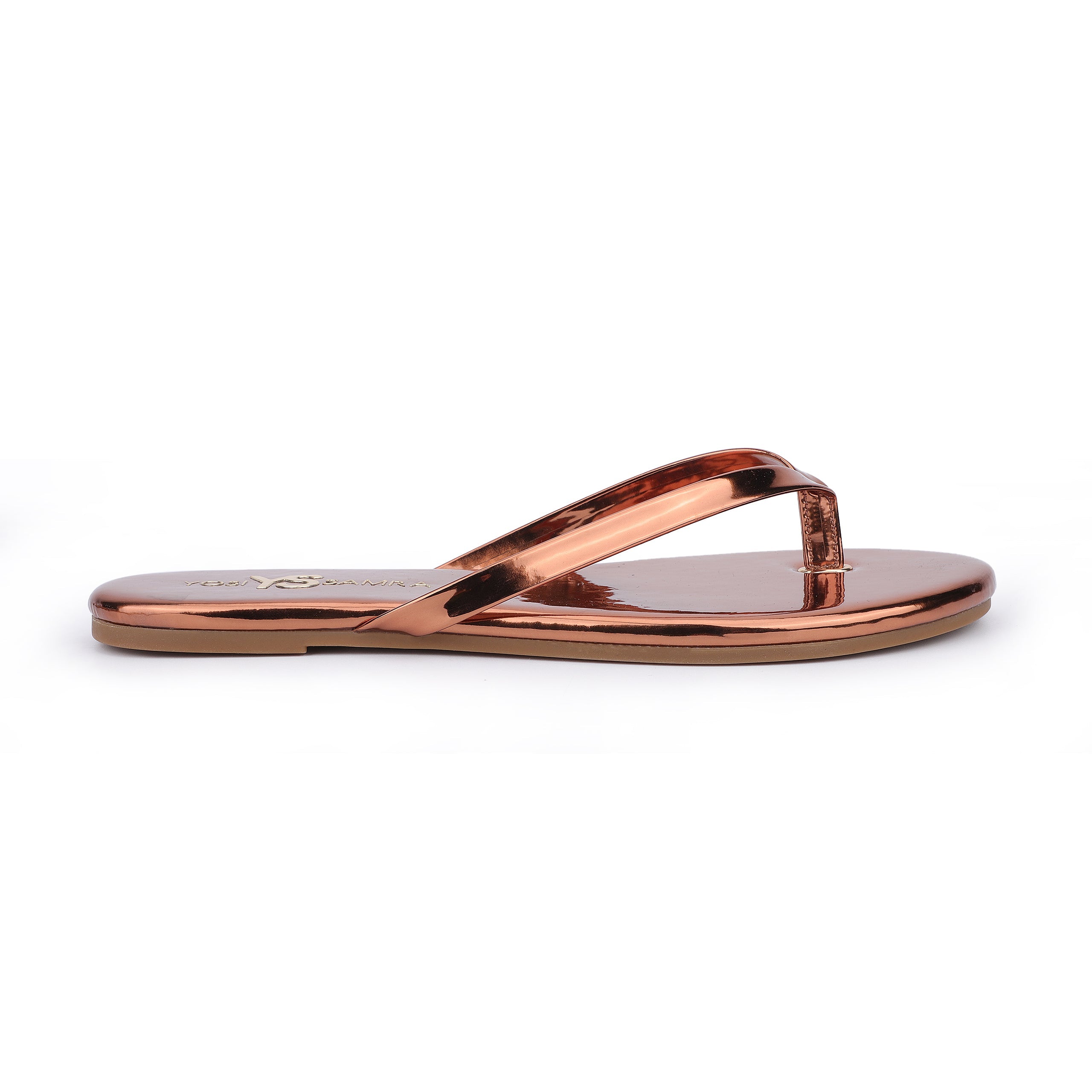 Rivington Flip Flop In Bronze Chrome