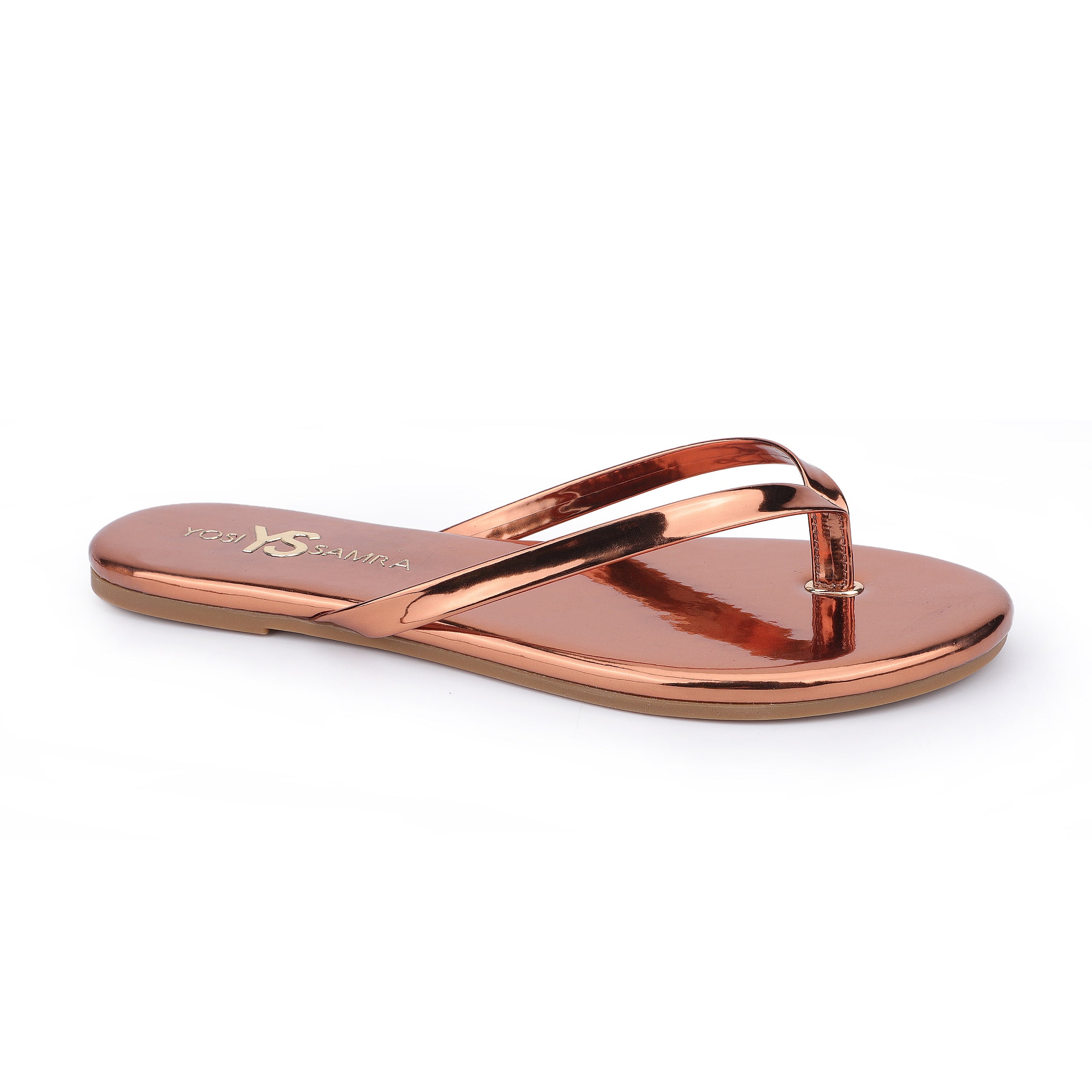 Rivington Flip Flop In Bronze Chrome