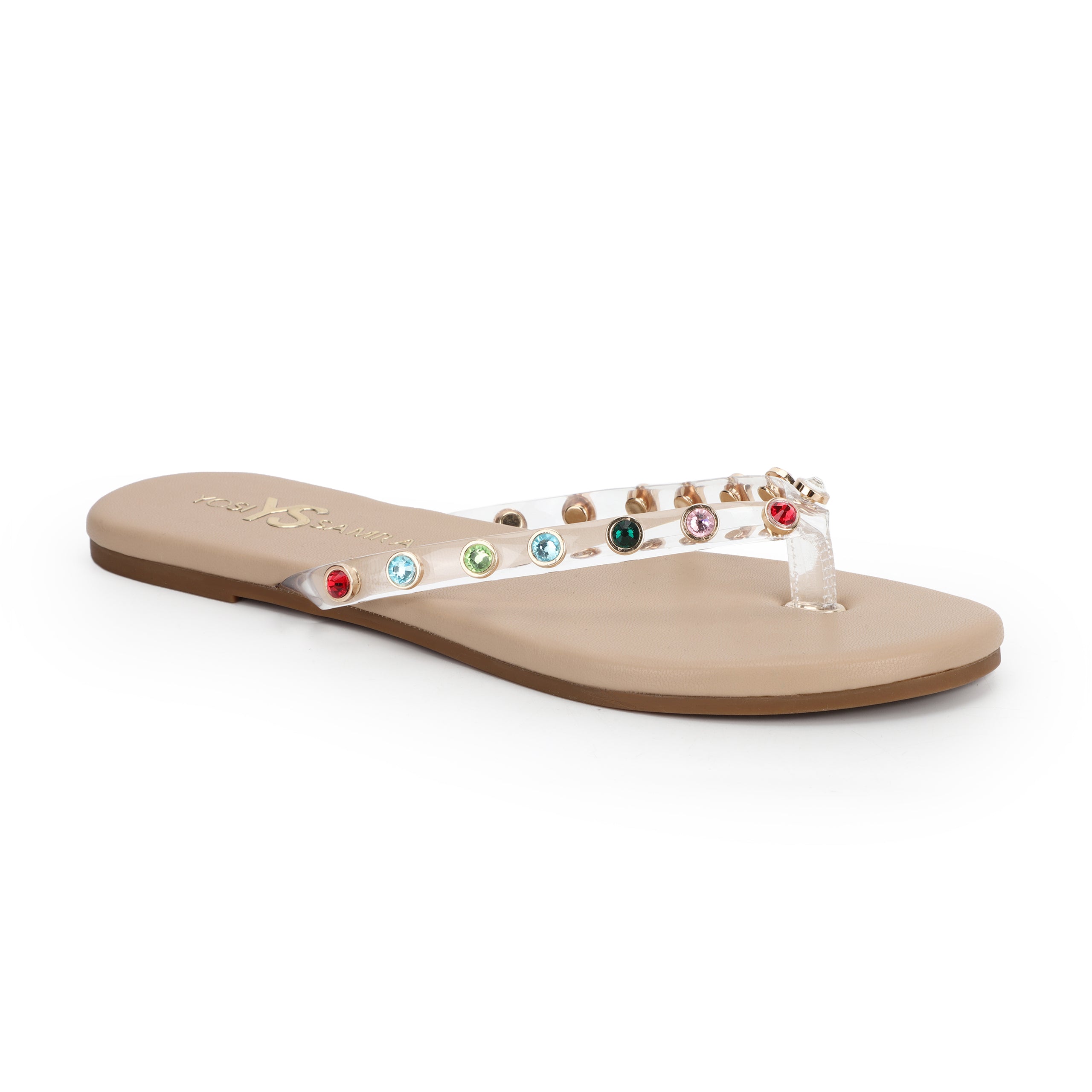 Rivington Gem Flip Flop In Multi