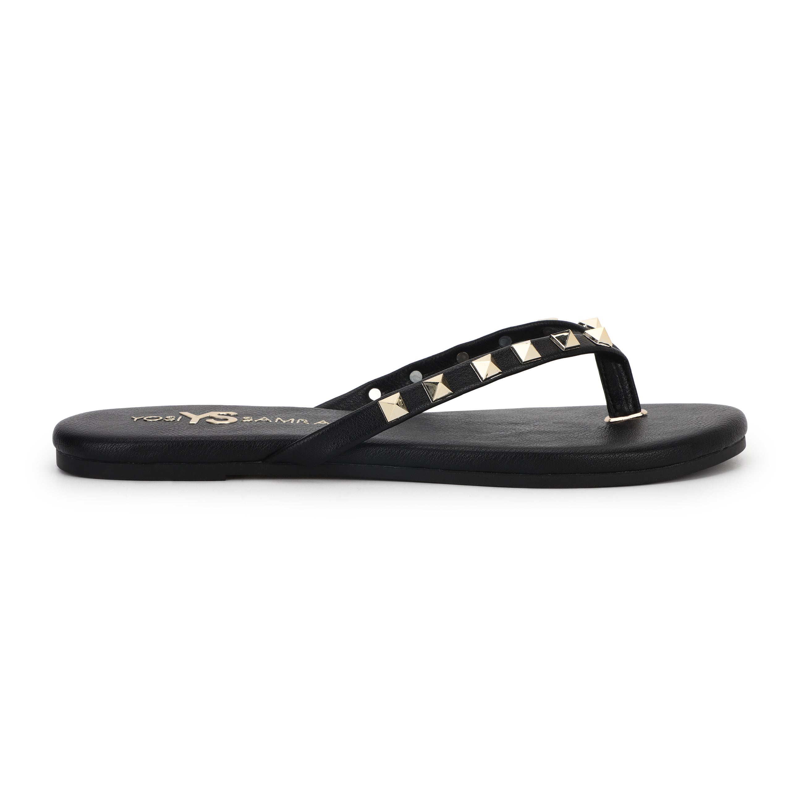 Rivington Stud Flip Flop In Black