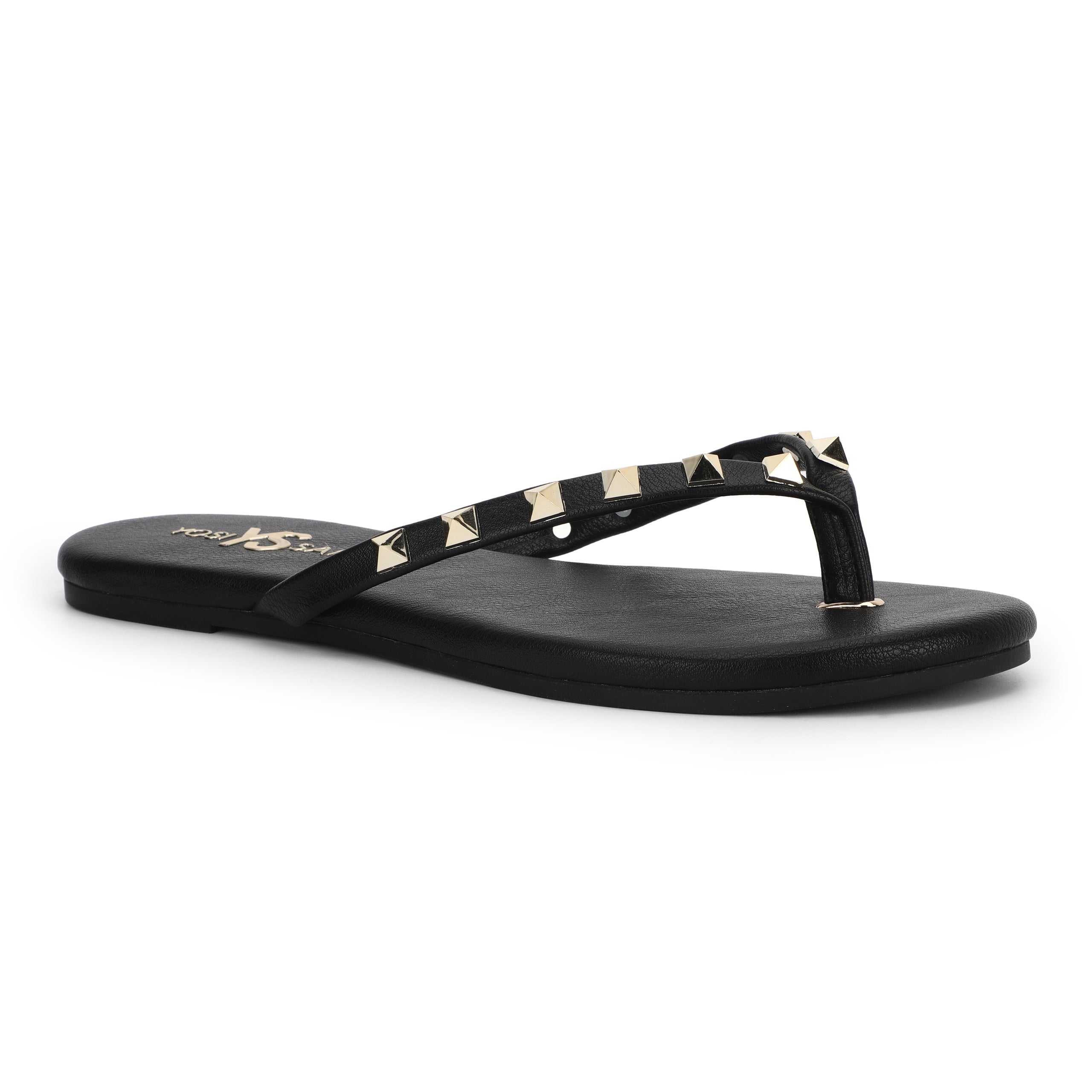 Rivington Stud Flip Flop In Black