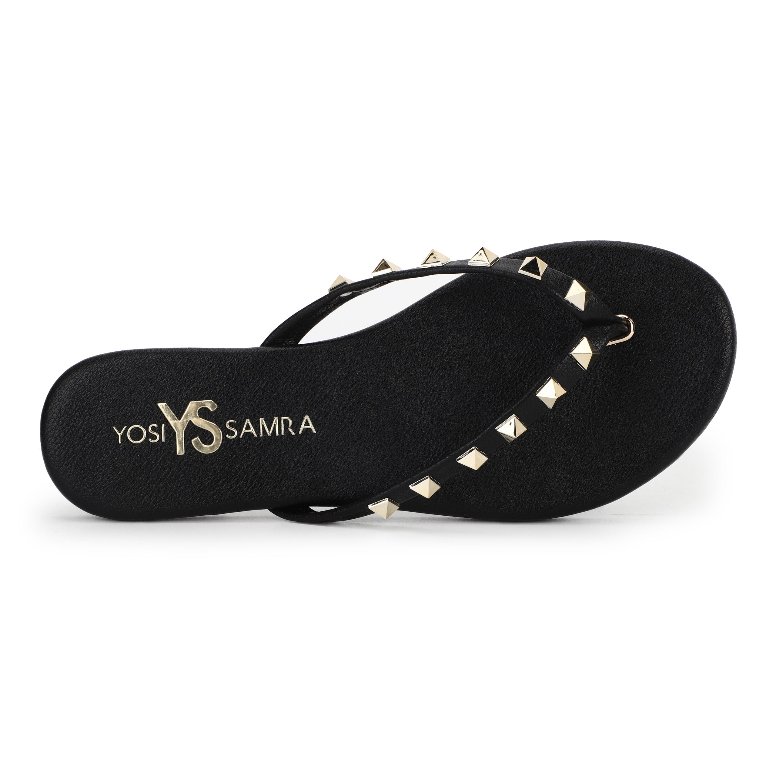 Rivington Stud Flip Flop In Black