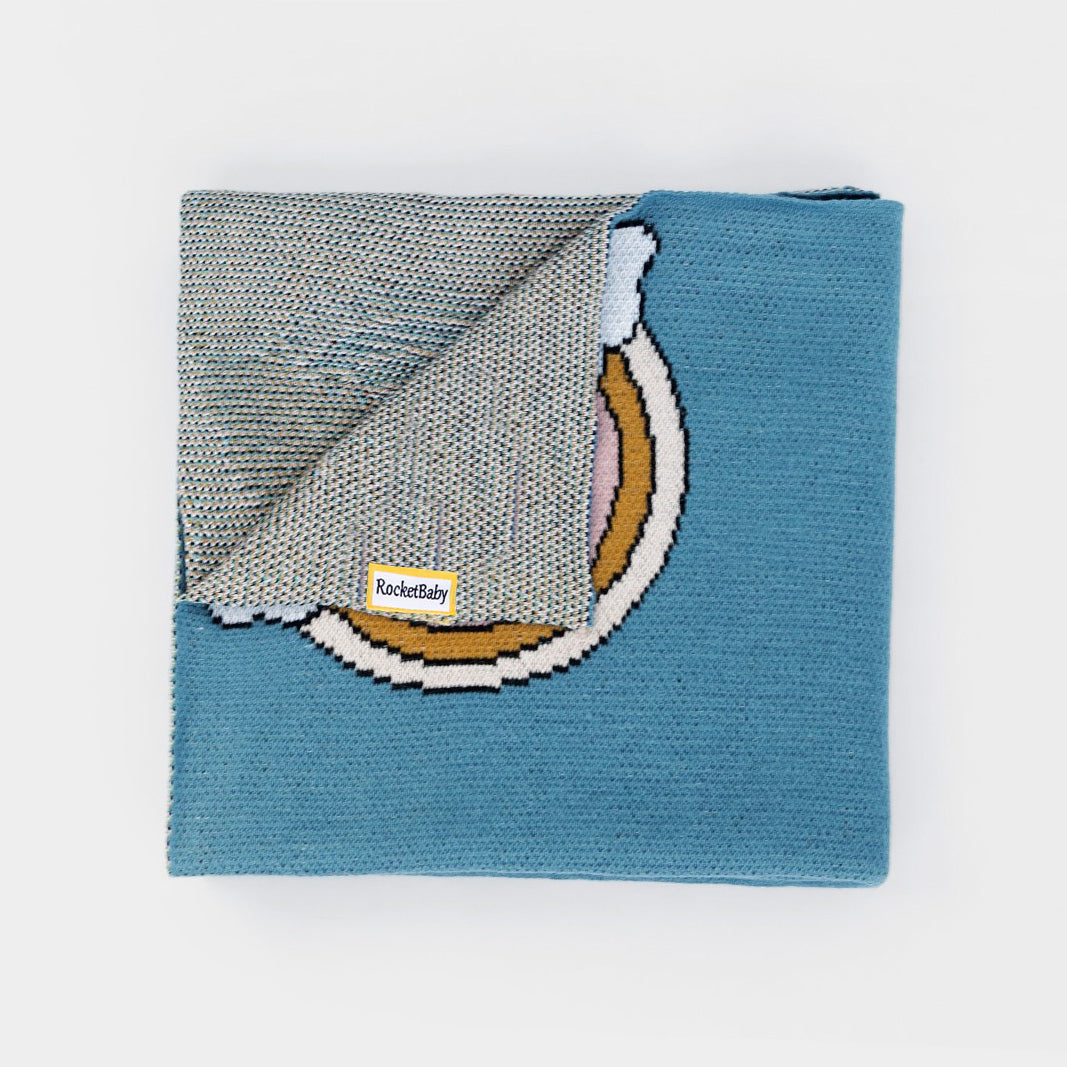 Cotton Baby Blanket Rainbow