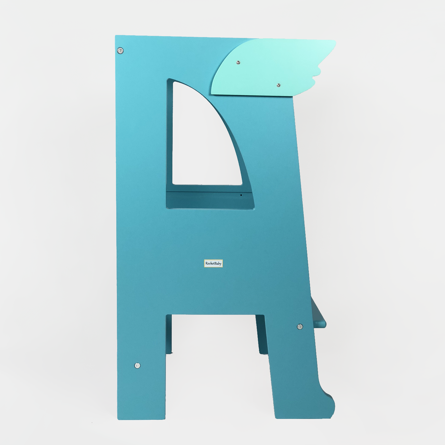 Step Stool Montessori Tower Green Summer