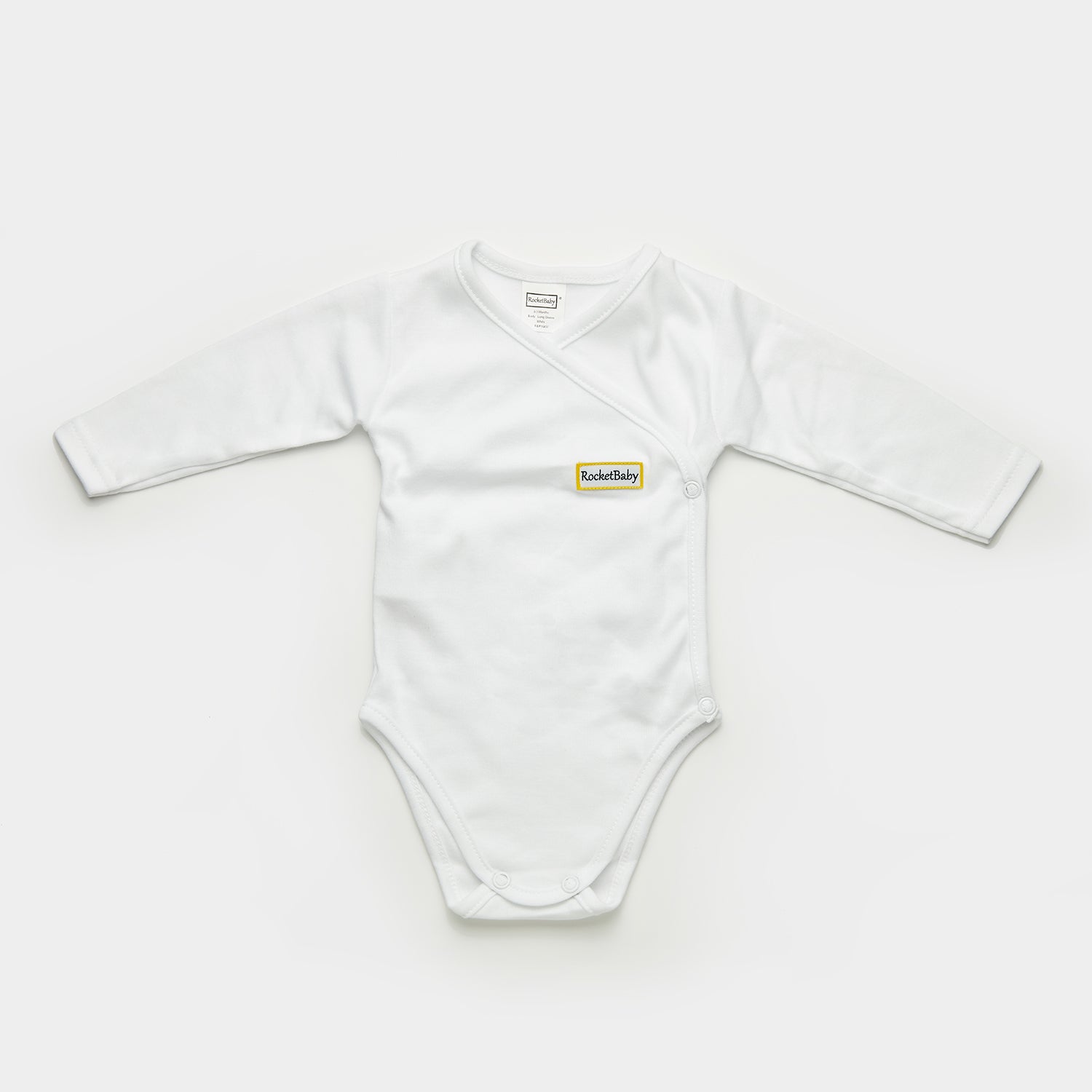 Bodysuit Kimono Long Sleeve White