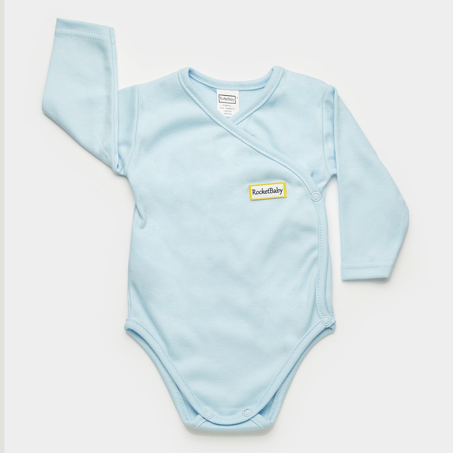 Bodysuit Kimono Long Sleeve Baby Blue