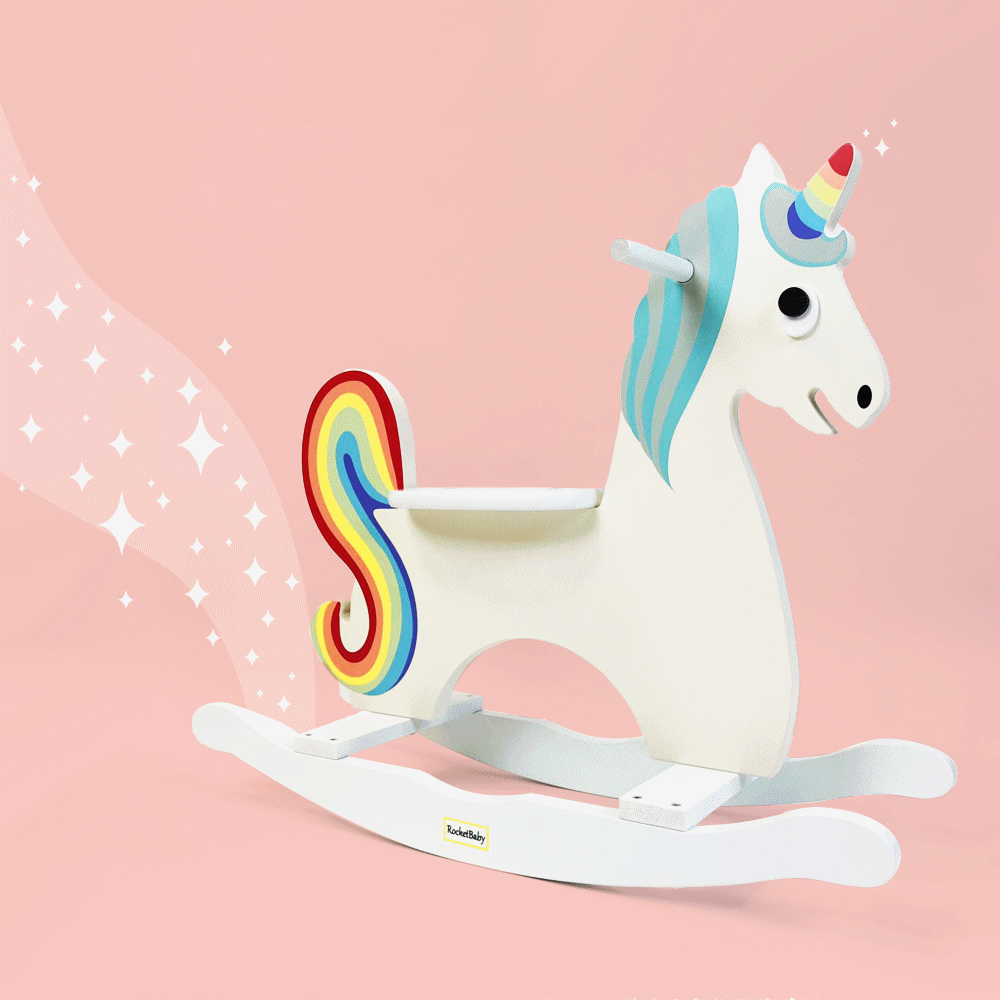 Rocking Toy Ercolino The Unicorn