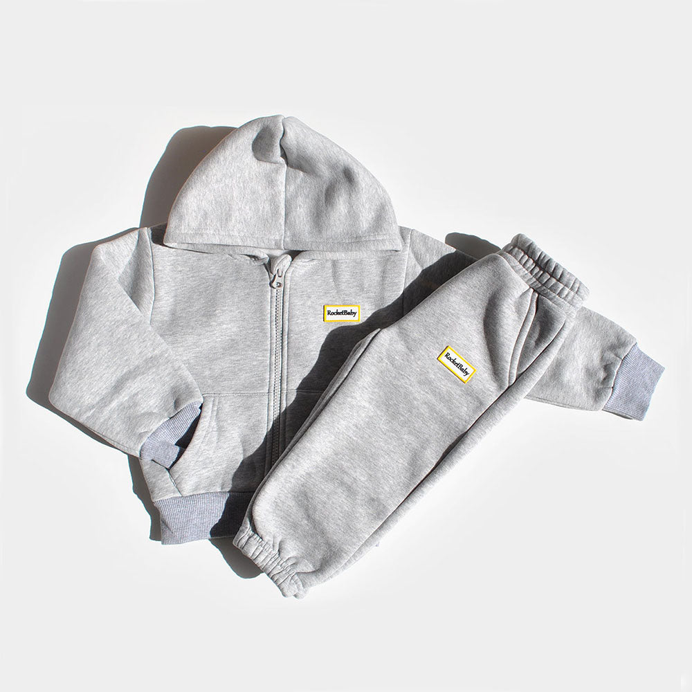 Hoodie And Sweatpant Set Grey