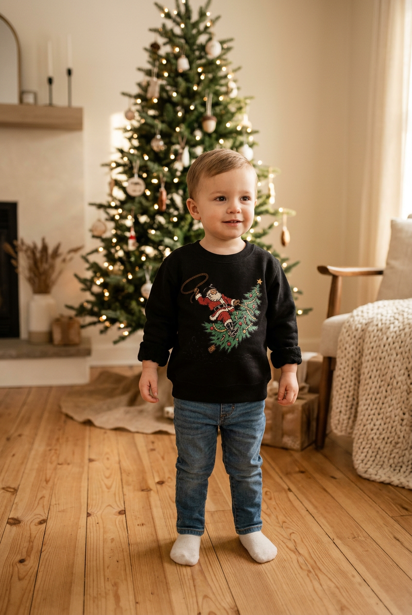 Rodeo Santa Tee/pullover