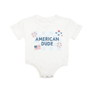 American Dude Short Sleeve Romper