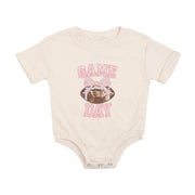 Game Day Sequin Patch Short Sleeve Romper
