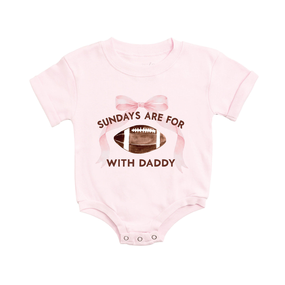 Sundays Are For Football Short Sleeve Romper