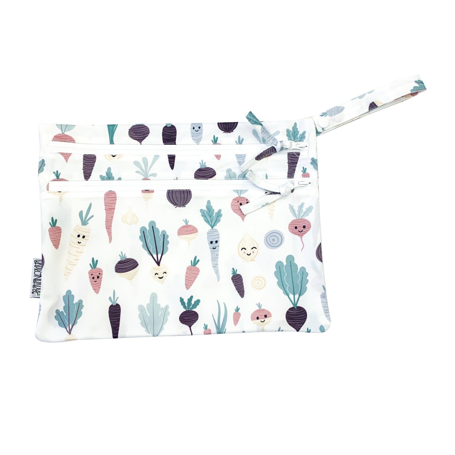 Root Veggies - Waterproof Wet Bag (for Mealtime, On-the-go, And More!)