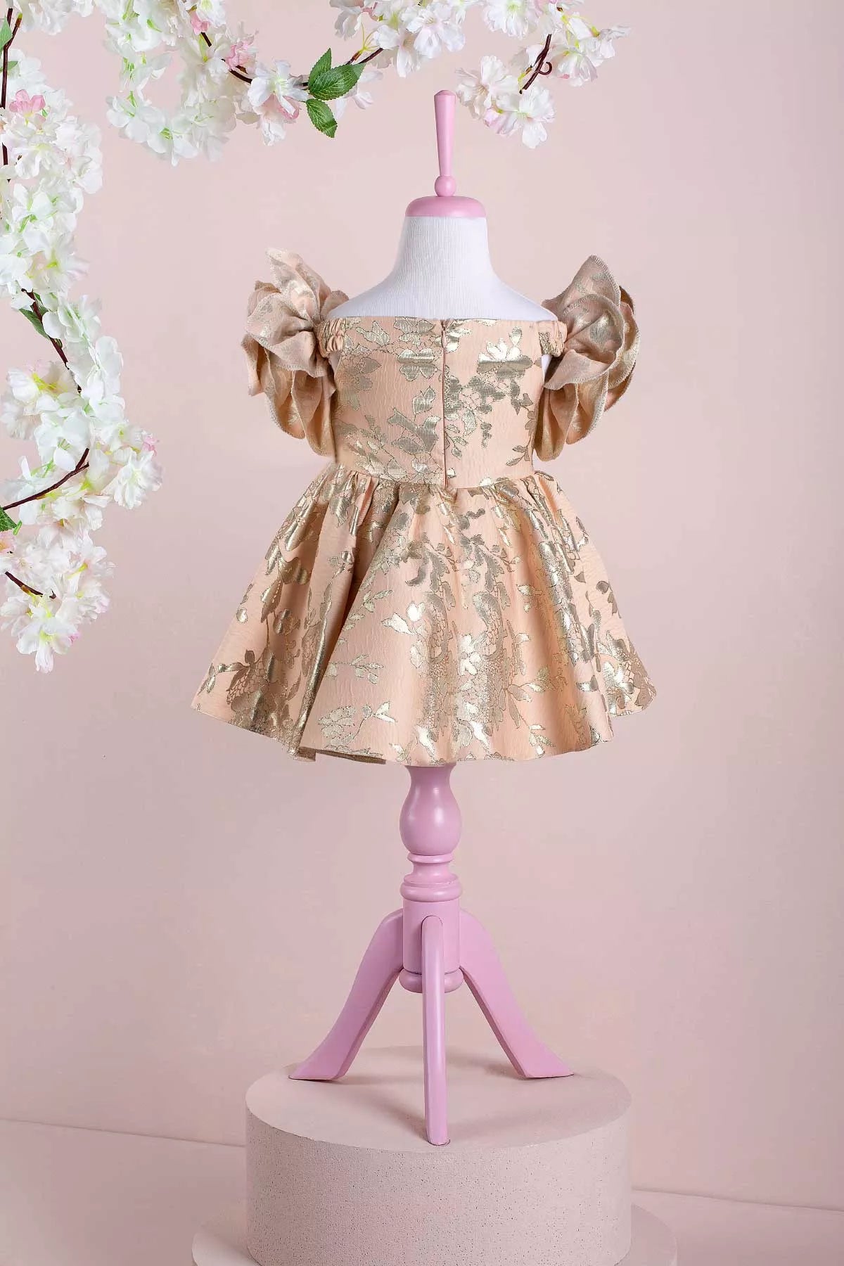 Rosa Powder Party Dress