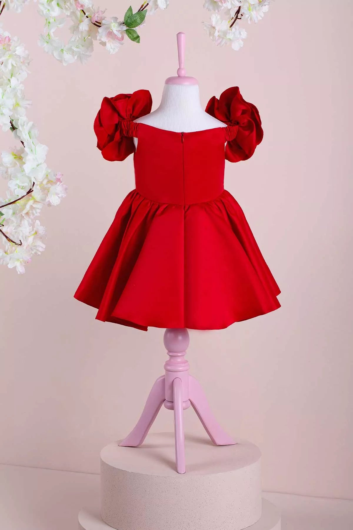 Rosa Red Party Dress