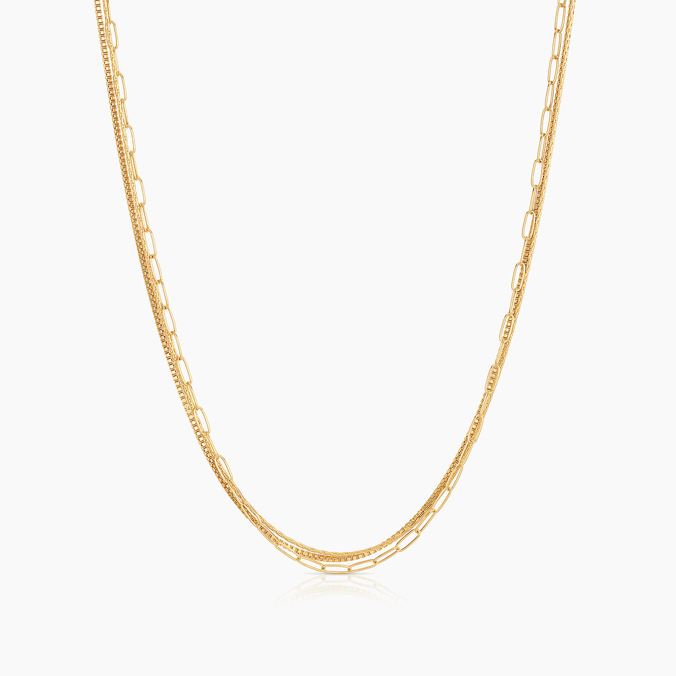 Rosalie Triple Strand Necklace