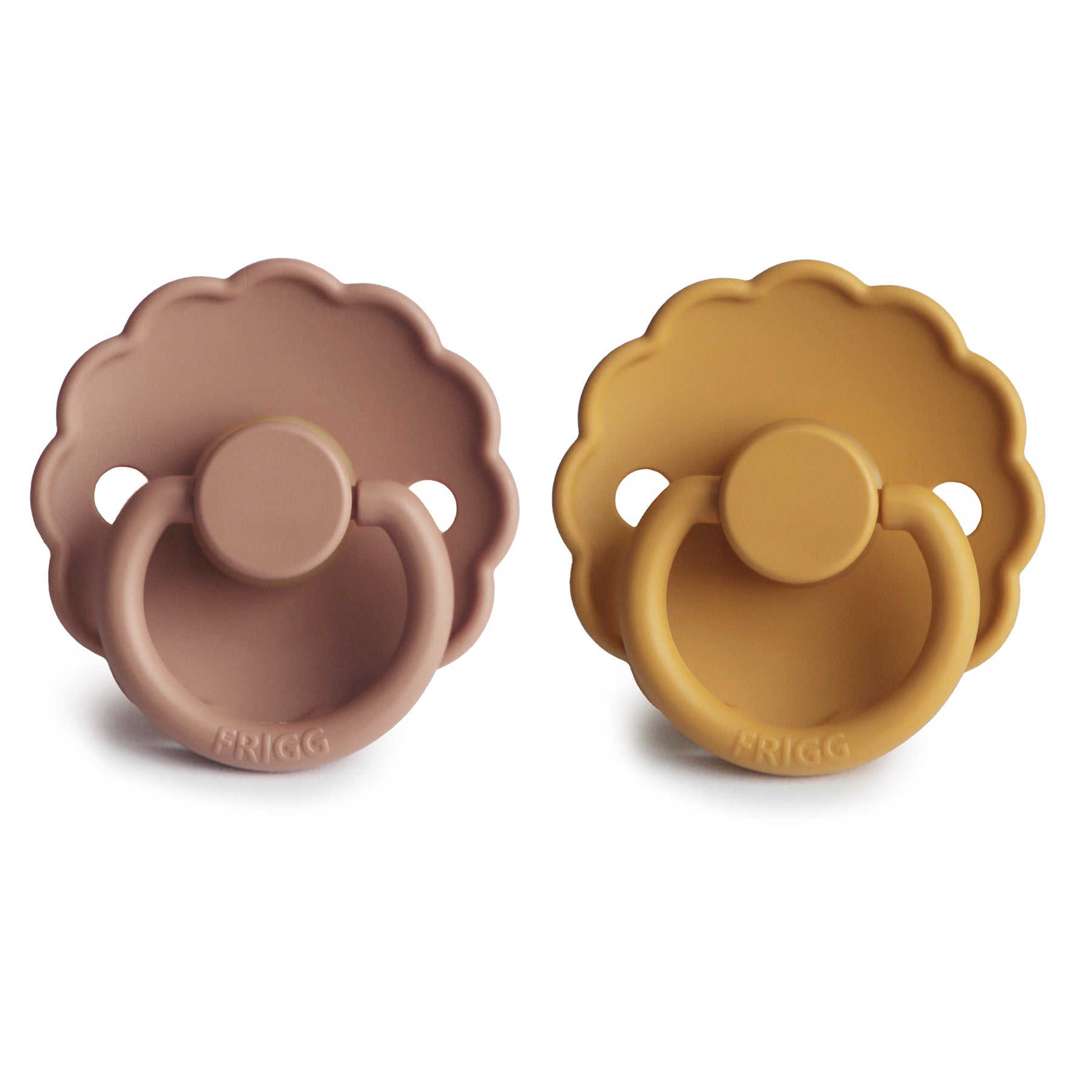 Frigg Daisy Natural Rubber Pacifier 2-pack