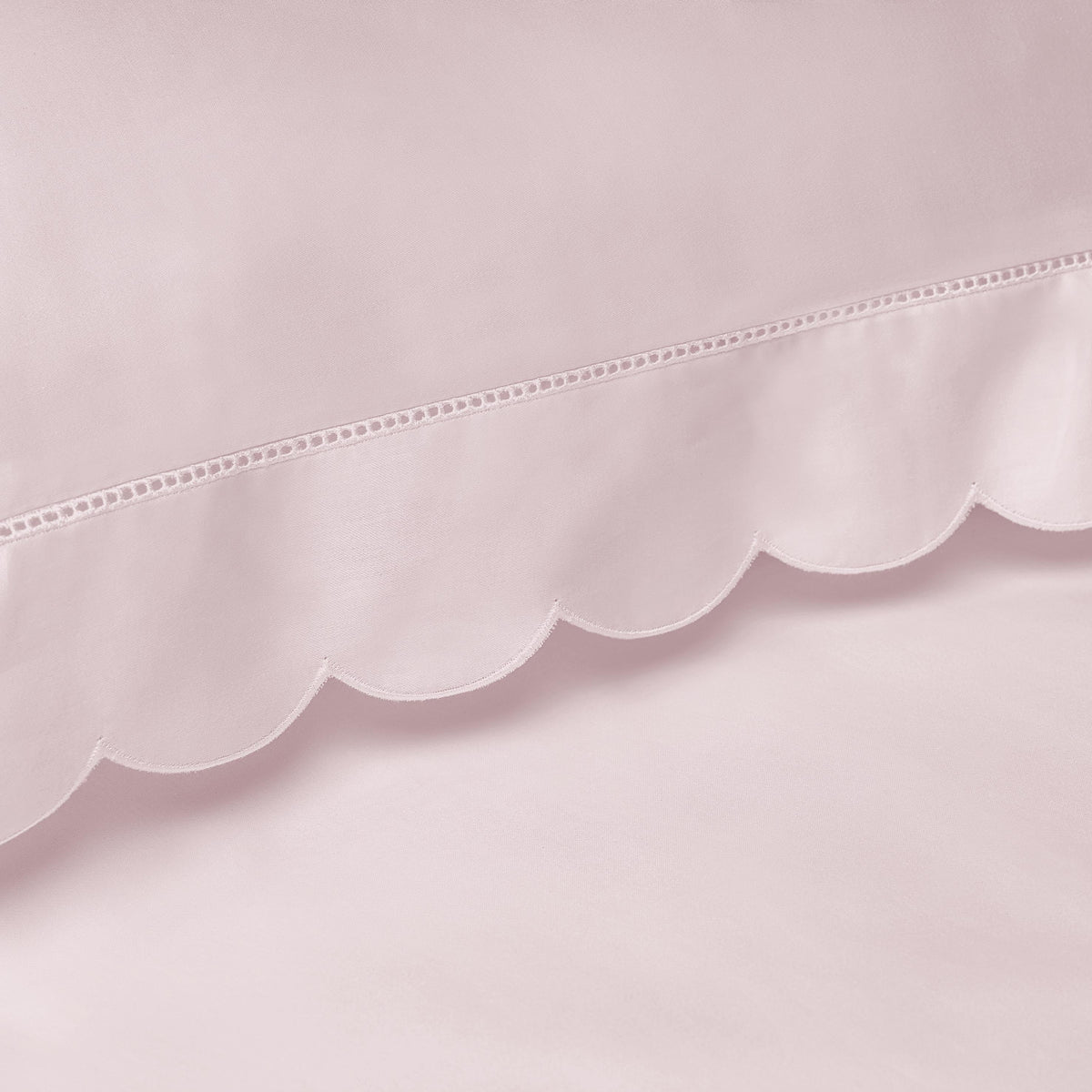 Scalloped Starlight Toddler Duvet - Rose