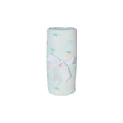 Strawberry Pattern Printed Knit Blanket