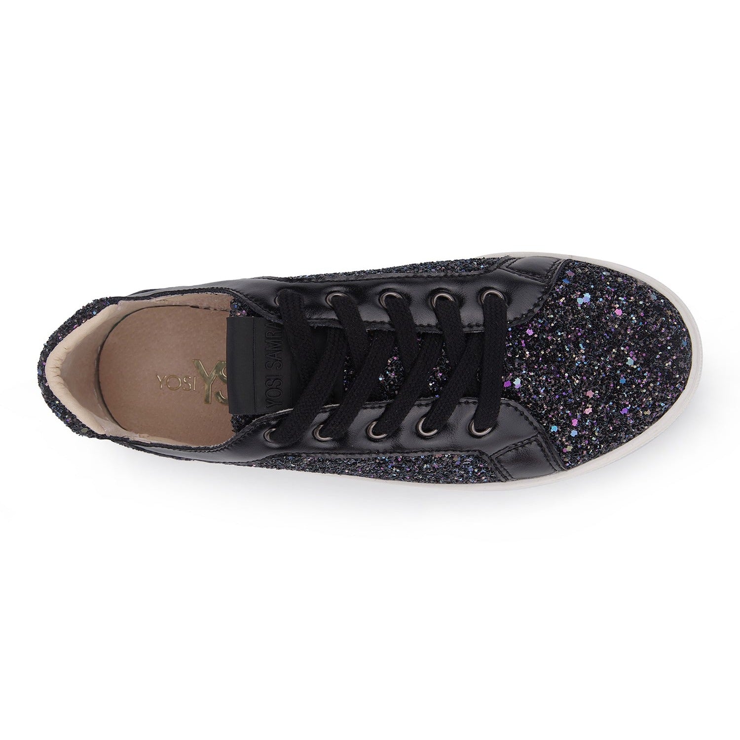 Roxy Sneaker In Black Glitter