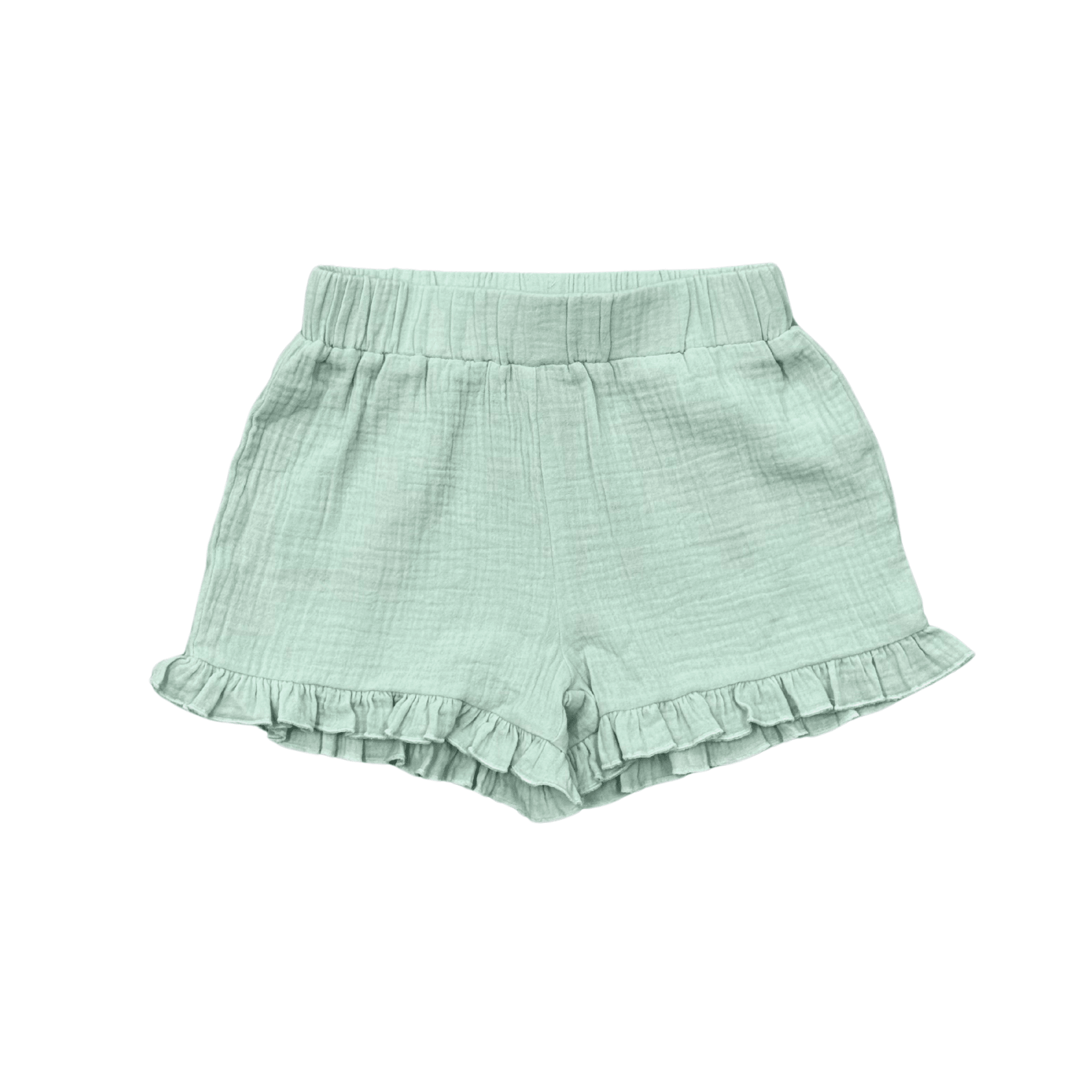 Ruffle Gauze Shorts