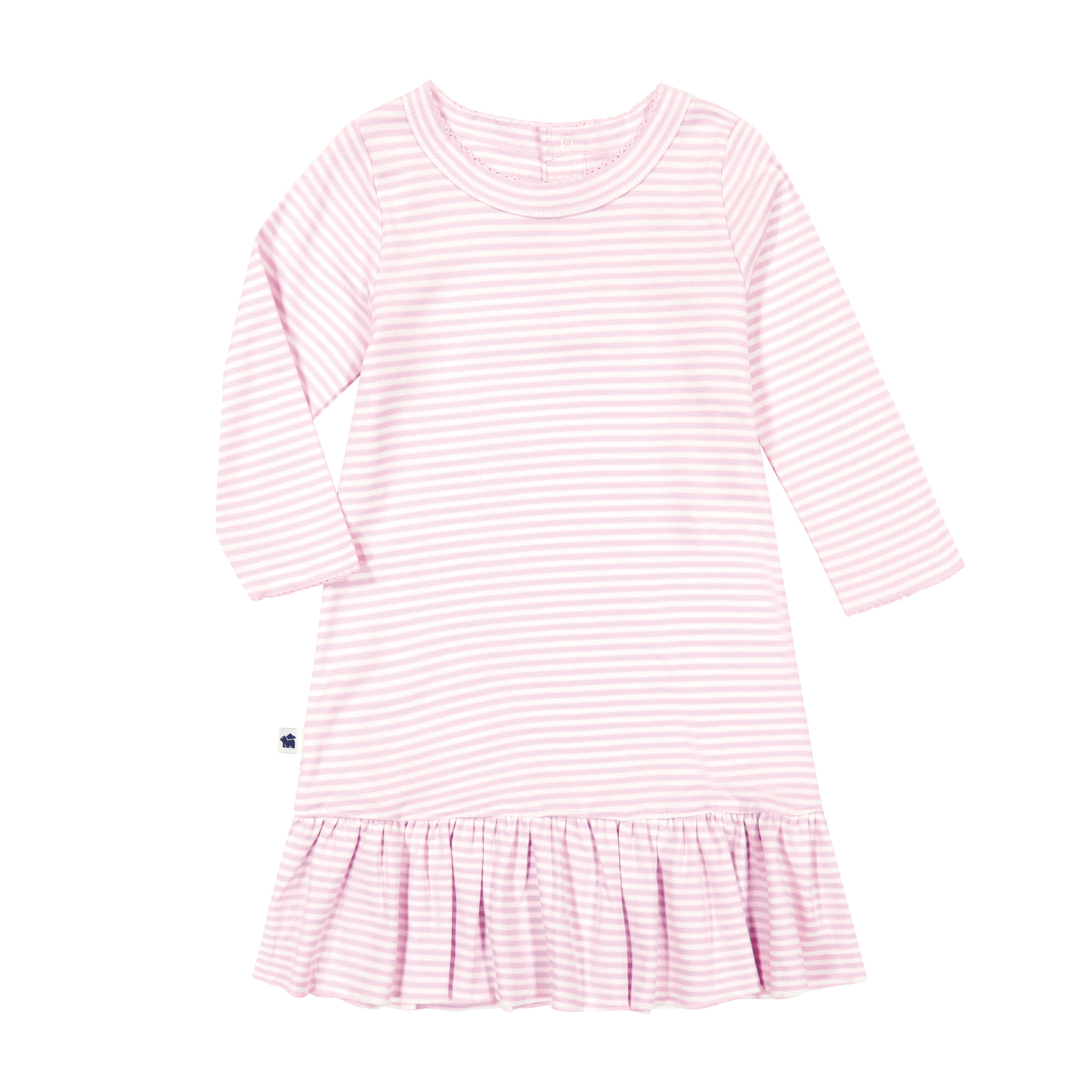 Midi Dress - Pink Stripe