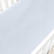 Solid Crib Sheet - Blue