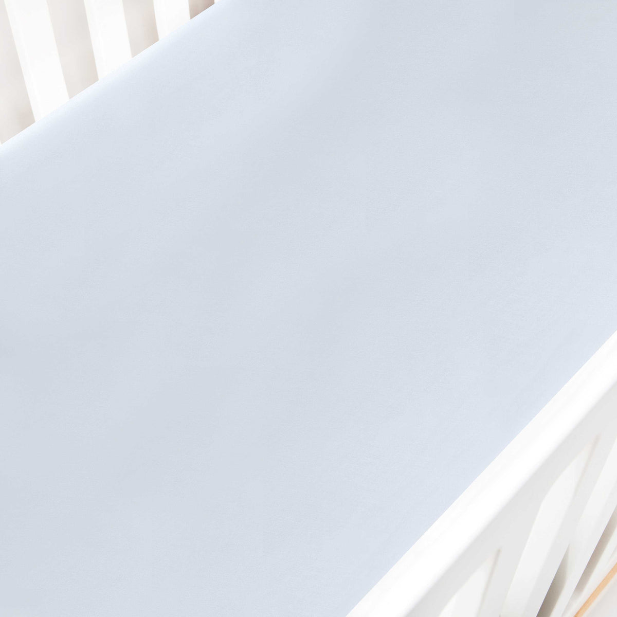 Solid Crib Sheet - Blue