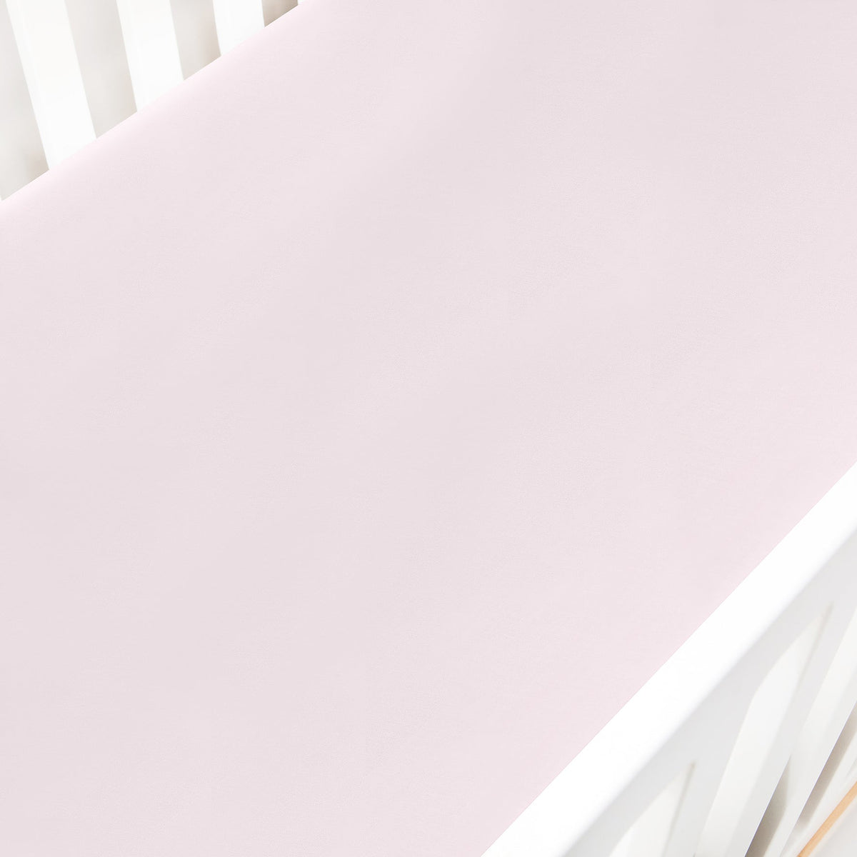Solid Crib Sheet - Soft Pink