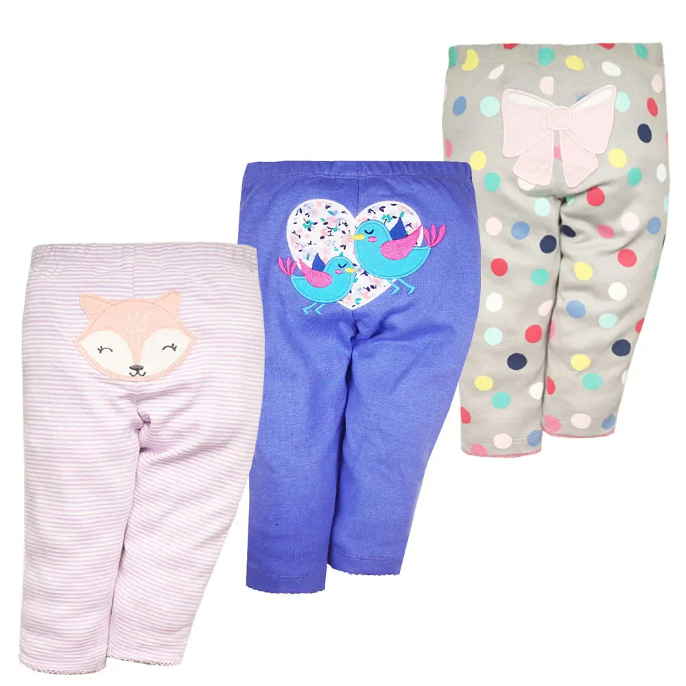 3-pack Leggings For Children Multivariant