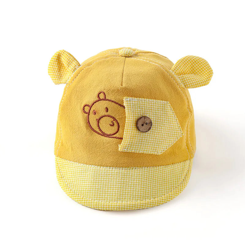 Summer Cap With Fun Animals For Children Multivariant