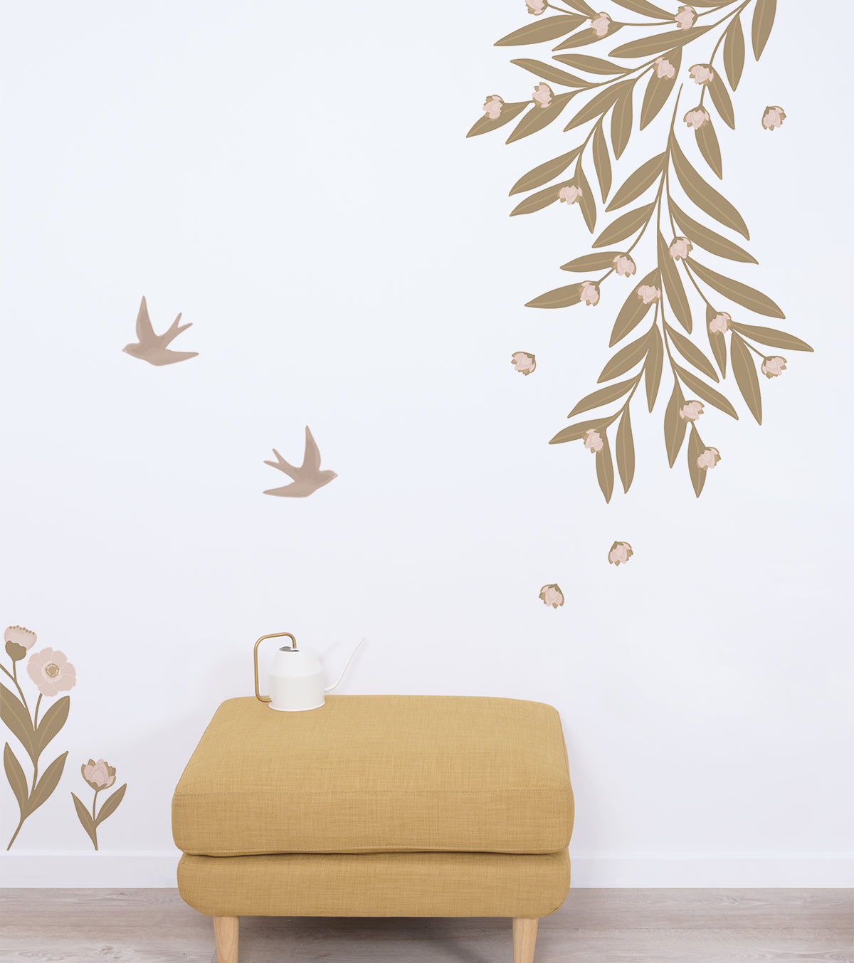 Eleonore - Wall Decals Murals - Branches And Swallows