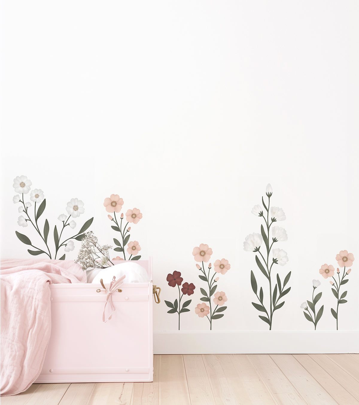 Eden - Wall Decals Murals - Large Flowers