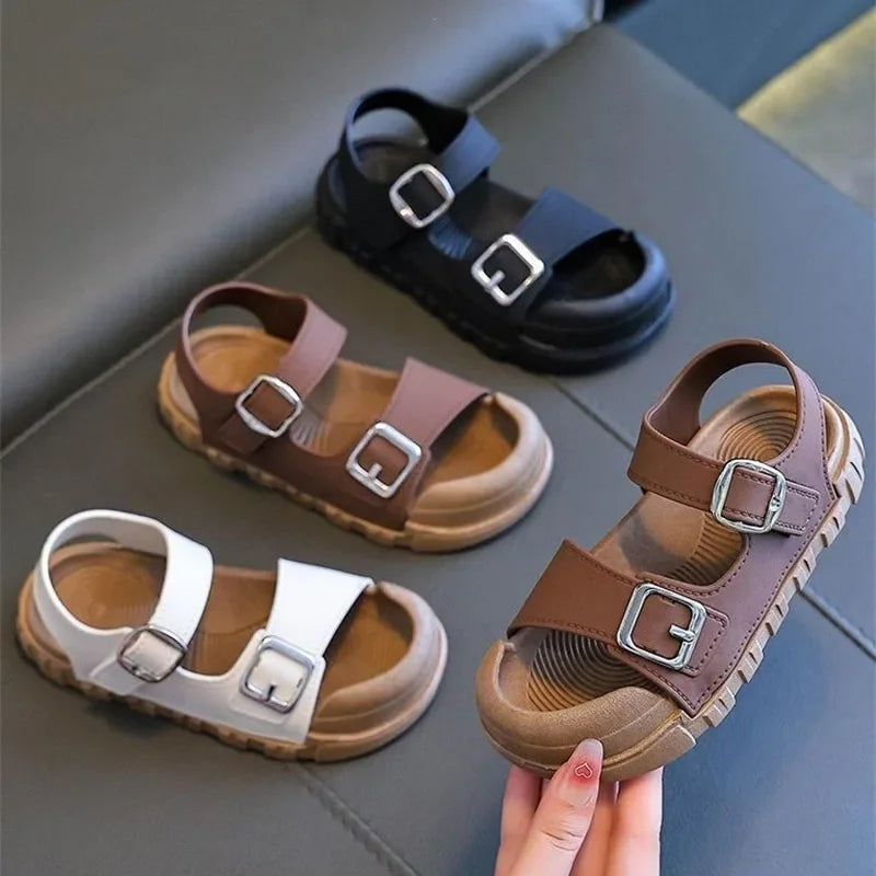 Children's Sandals With Toe Protection, Ages 1–10 Years