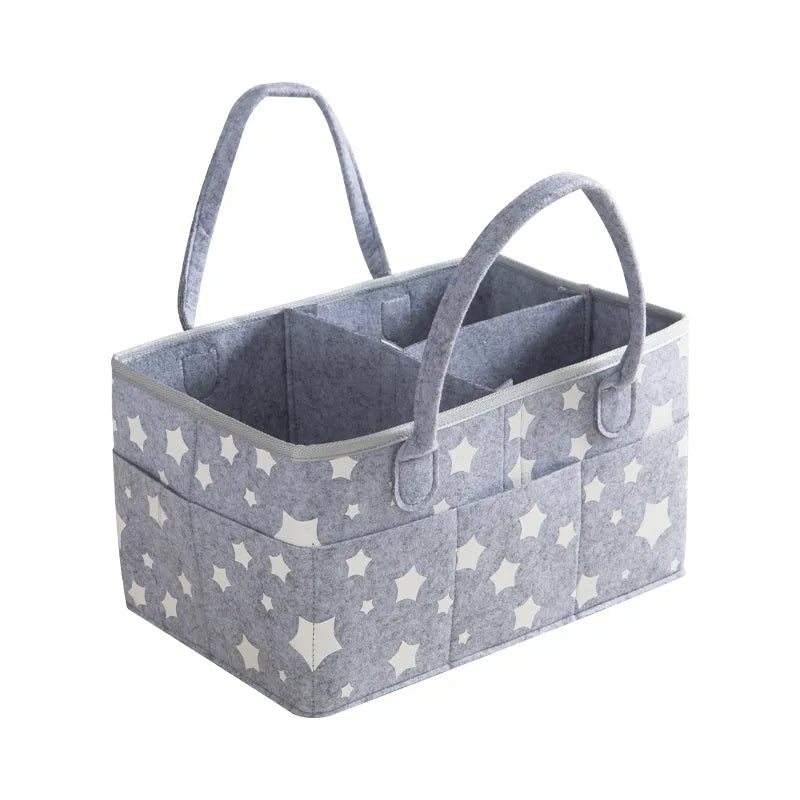 Nappy And Storage Basket With Compartments Multivariant