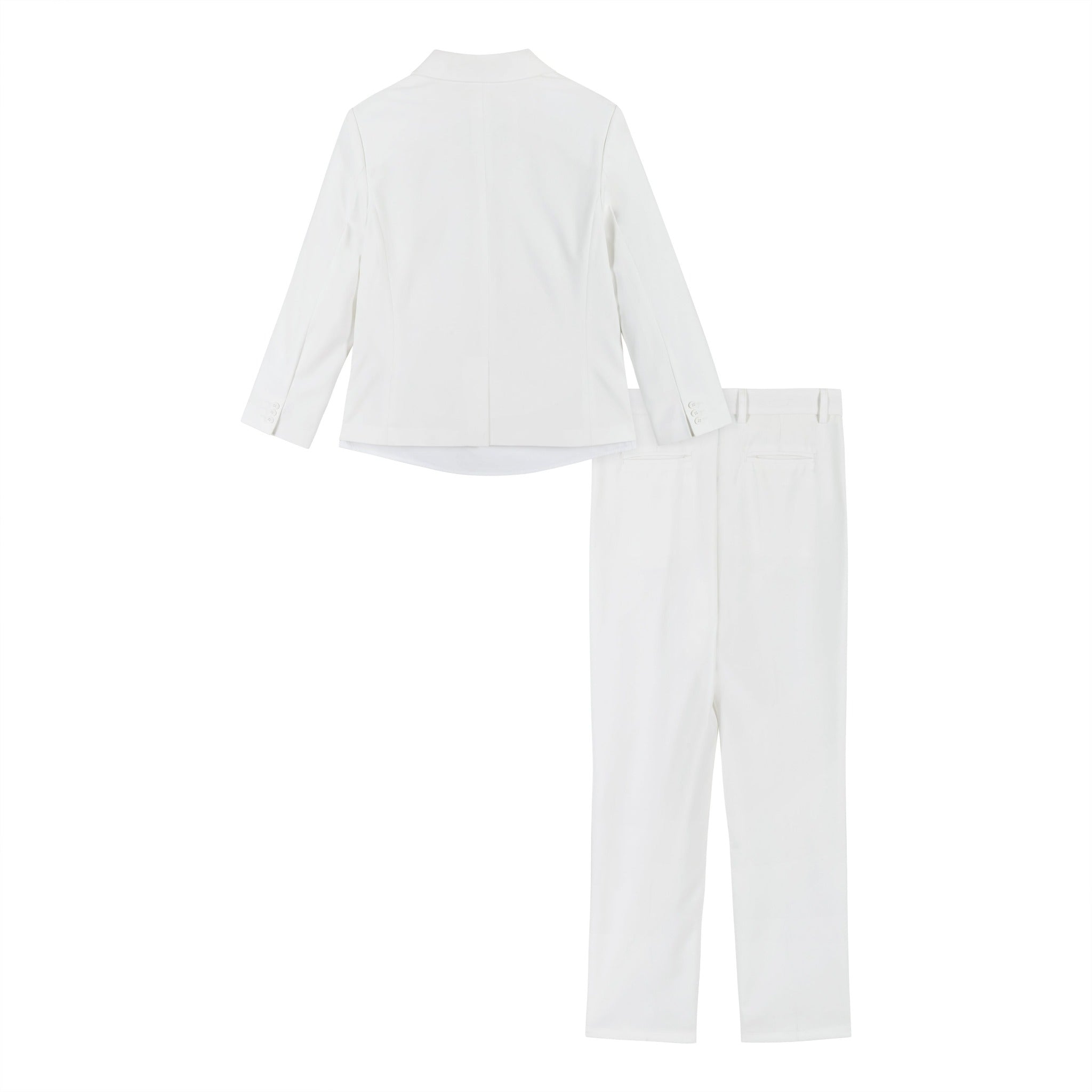 4-piece Suit Set (size 8-14 Years) | White