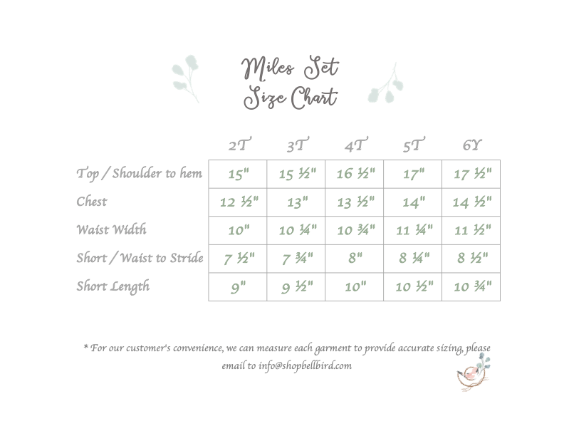 Miles Boy Set