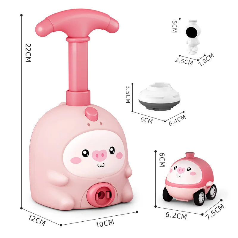 Flying Balloon Educational Game For Children Multivariant