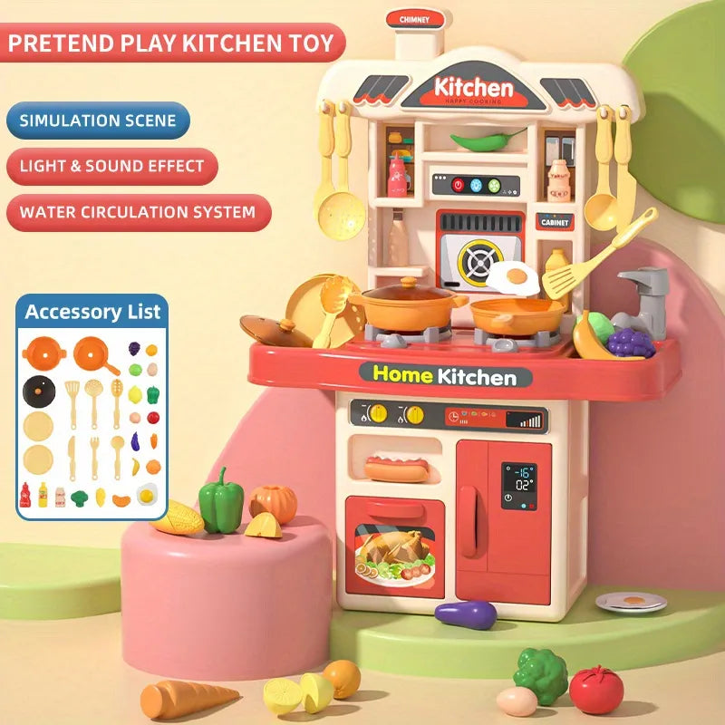 Pretend Play Kitchen Toy For Children Multivariant