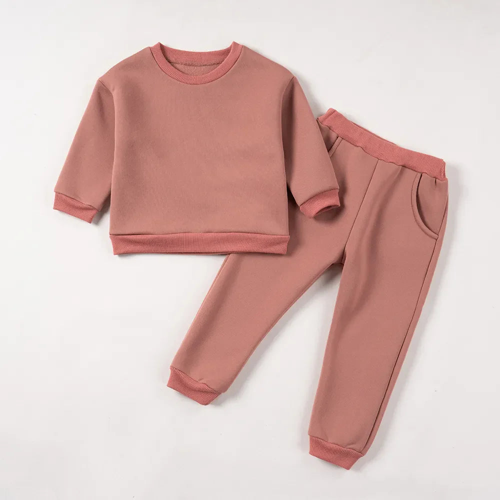 Pants And Sweatshirt Set In Cotton Multivariant