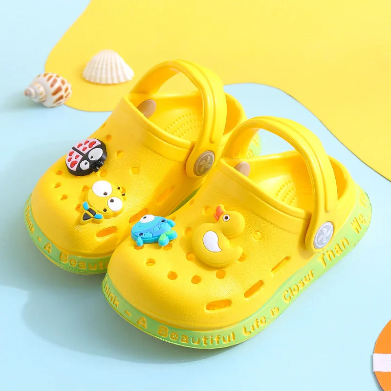 Rubber Jelly Clogs For Children Age 1-6 Years