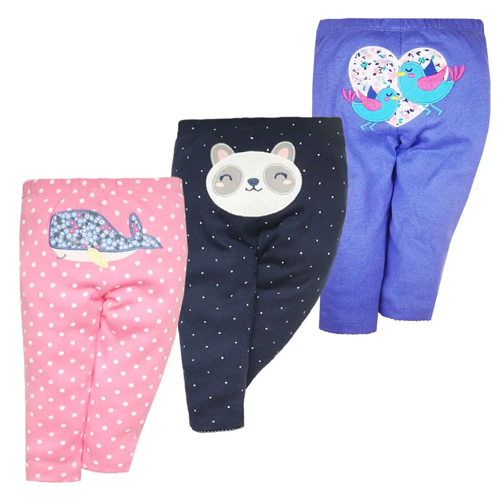 3-pack Leggings For Children Multivariant