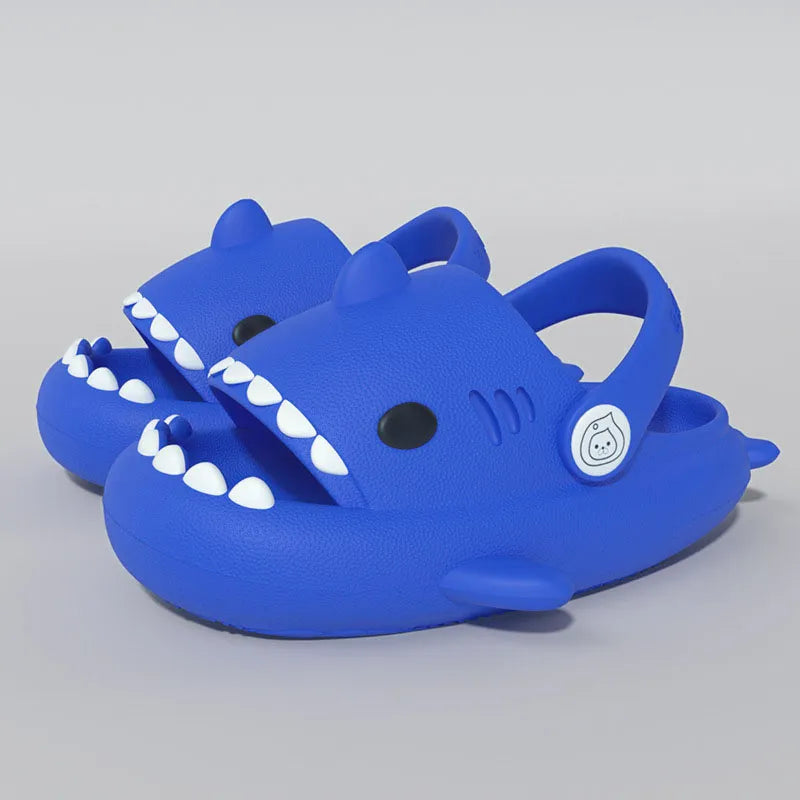 Non-slip Eva Shark Slippers For Children Multivariant