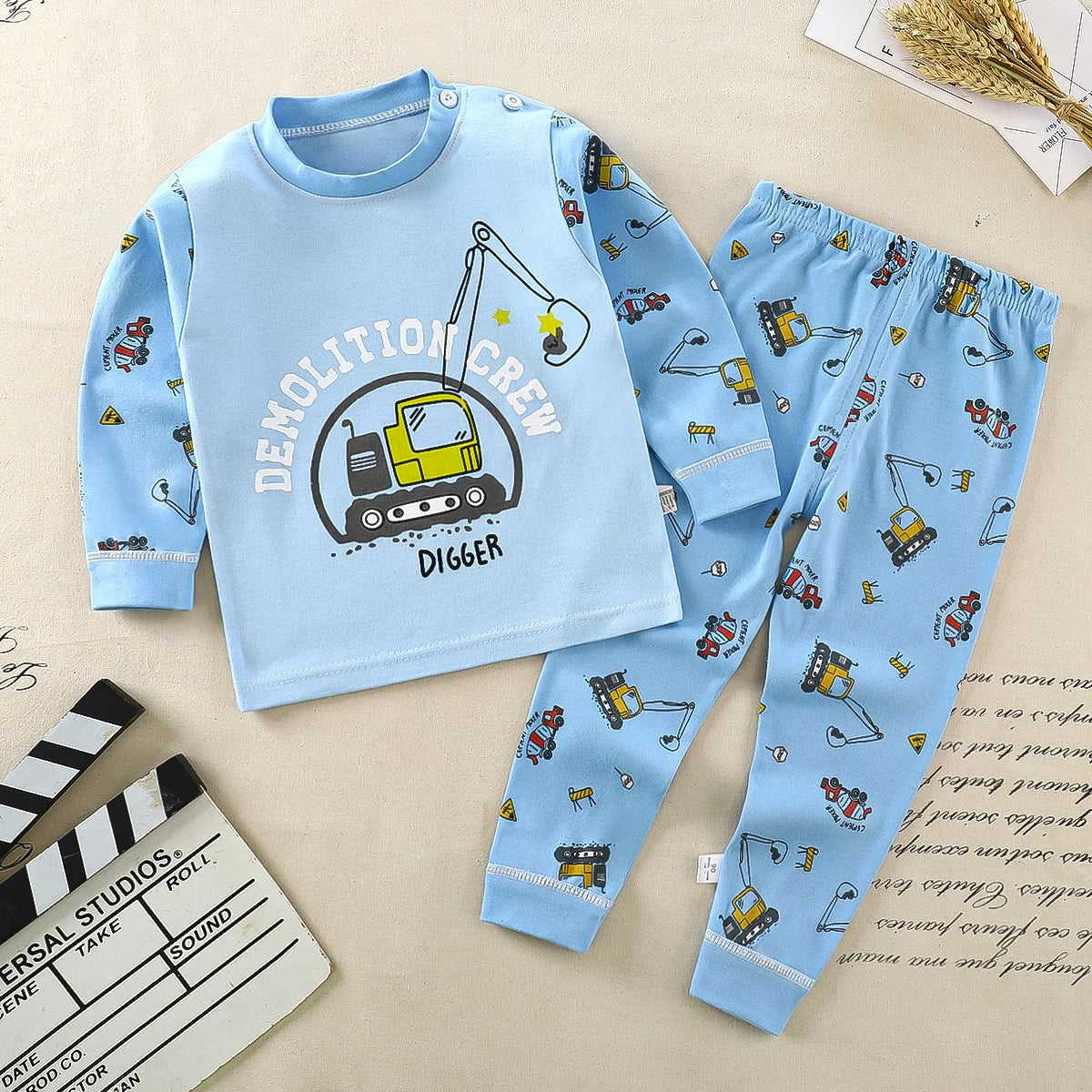 Two Piece Cotton Pajamas