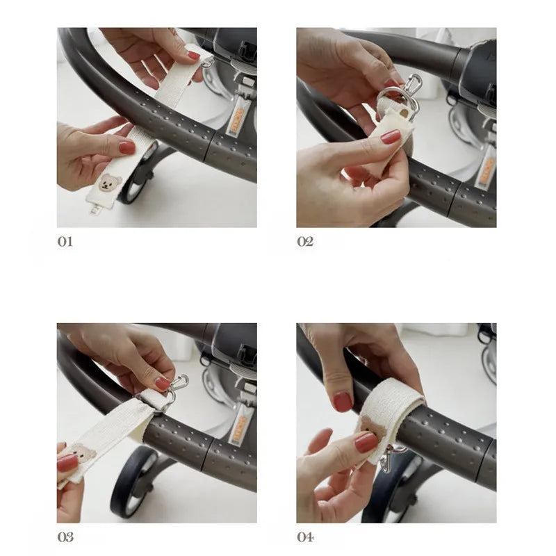 Set Of 2 Stroller Hooks Multivariant