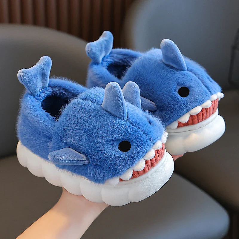 Padded Non-slip Shark Slippers For Children And Kids Multivariant