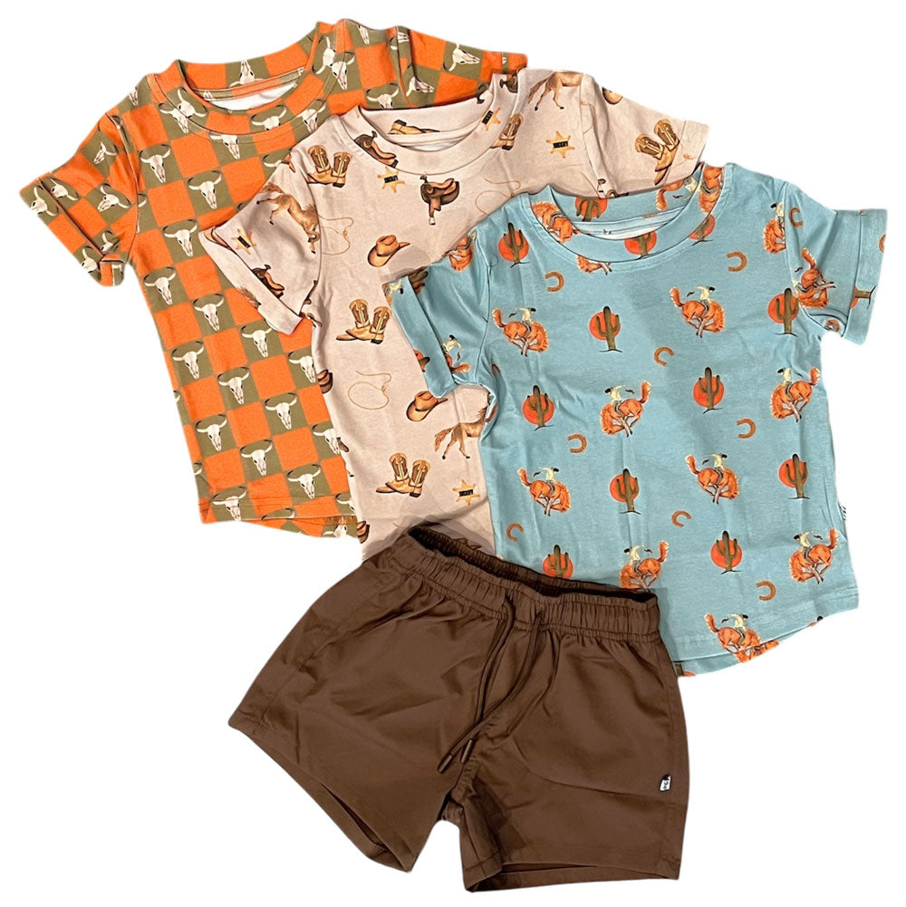 Saddle Up Hybrid Kids Shorts