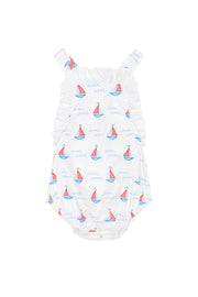 Sailboats Woven Summer Bubble